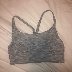Lululemon Sports Bra - Light Gray - Size 4